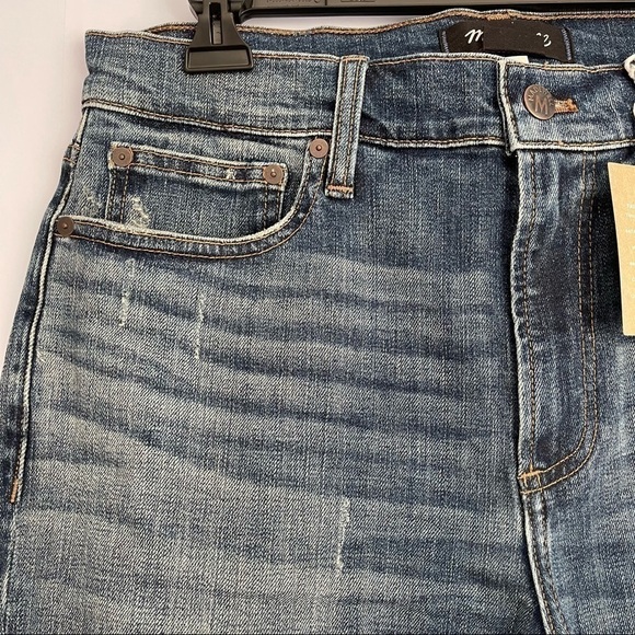 NEW Madewell Myrtle Wash Skinny Mens Jeans 33X32 - Picture 5 of 10